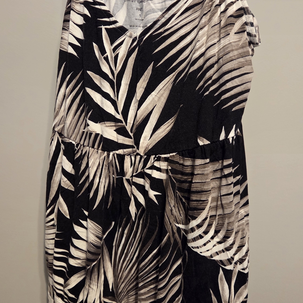 Torrid Monochrome Super Soft Knit Top